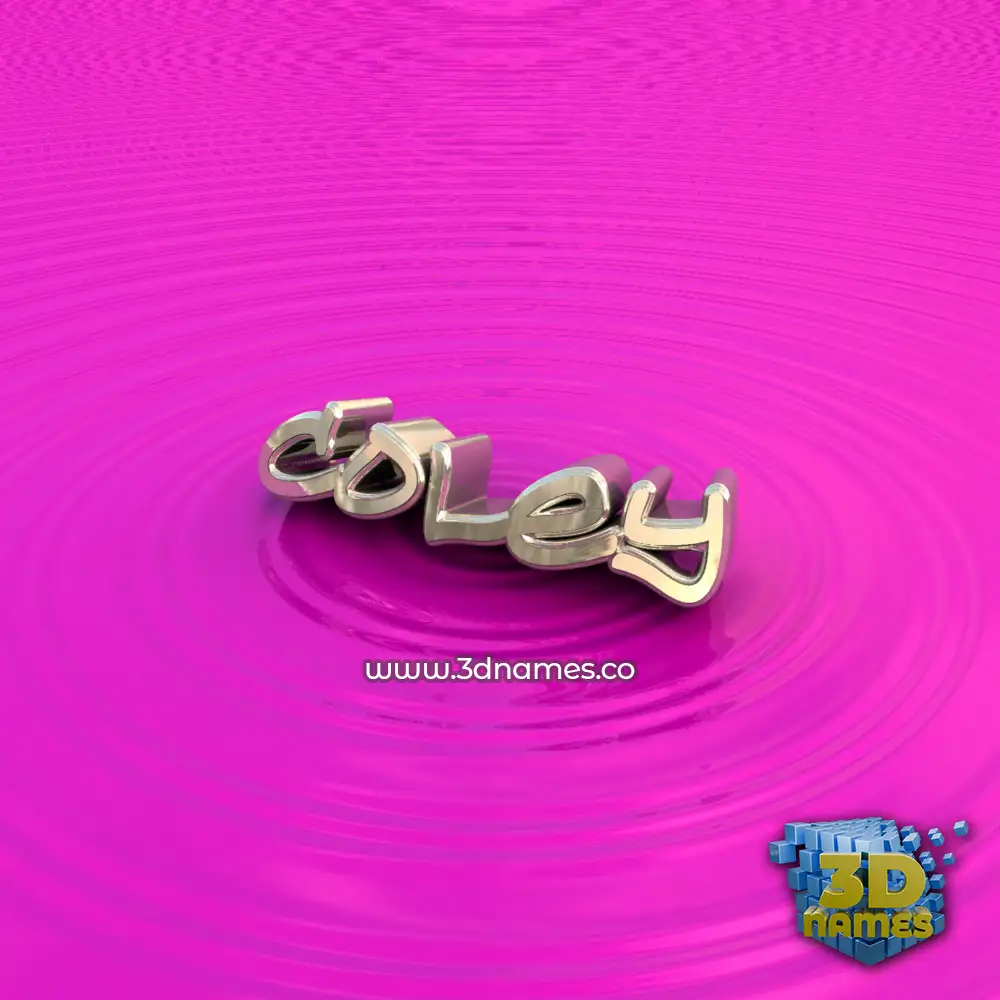 coley in Pink Graffiti style - 3D name wallpaper