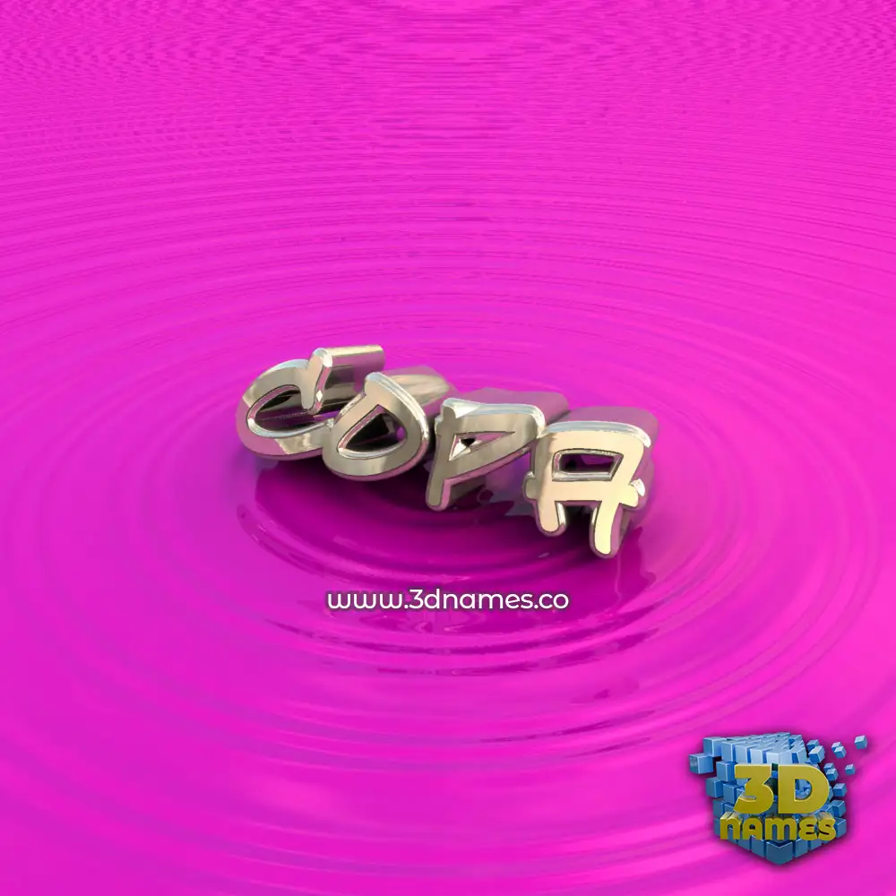copa in Pink Graffiti style - 3D name wallpaper
