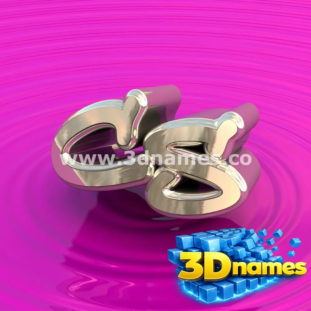 cs in Pink Graffiti style - 3D name wallpaper