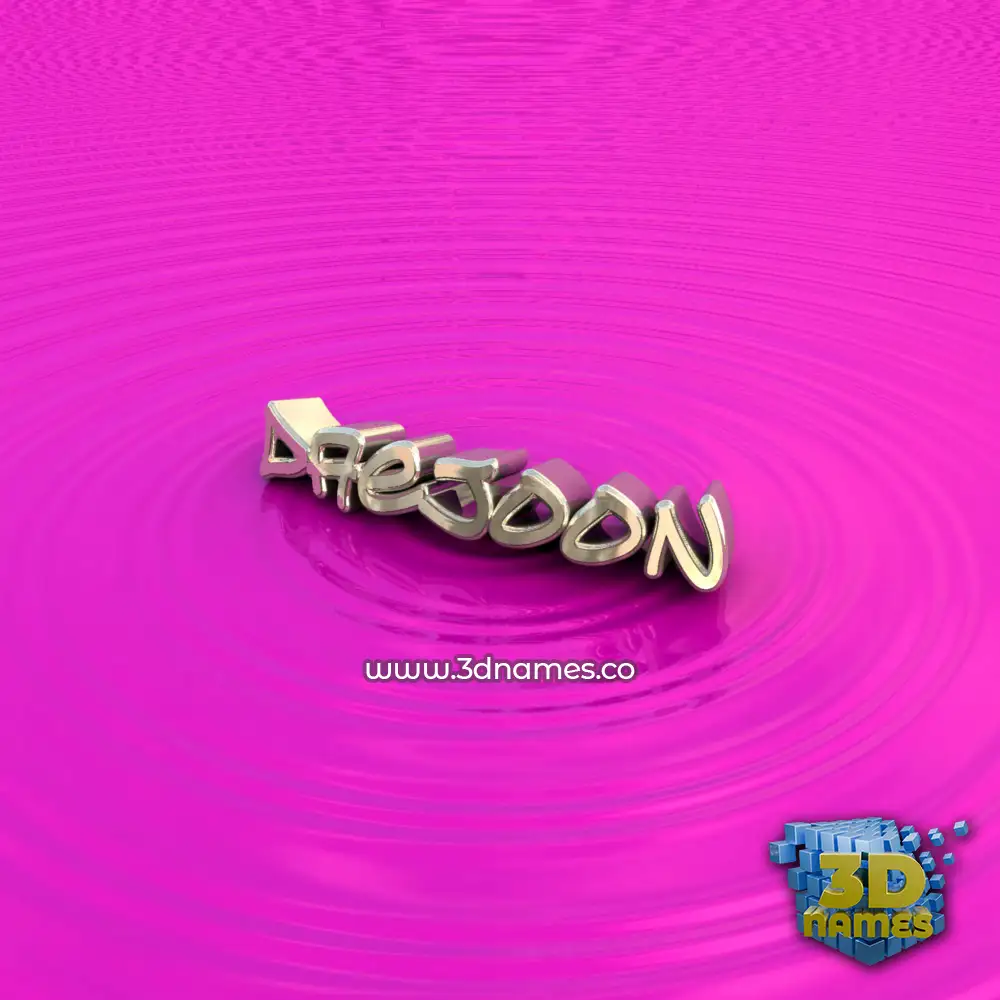 daejoon in Pink Graffiti style - 3D name wallpaper