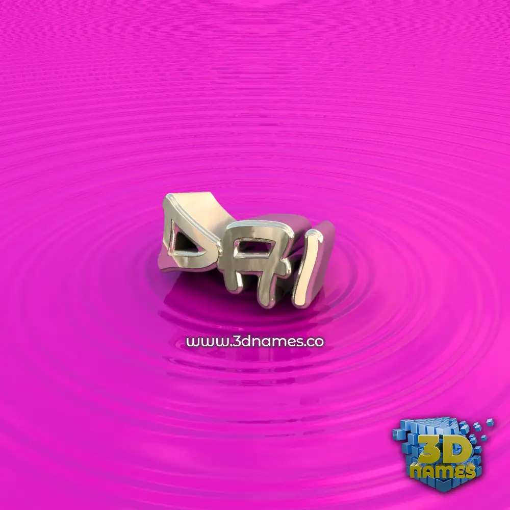dai in Pink Graffiti style - 3D name wallpaper
