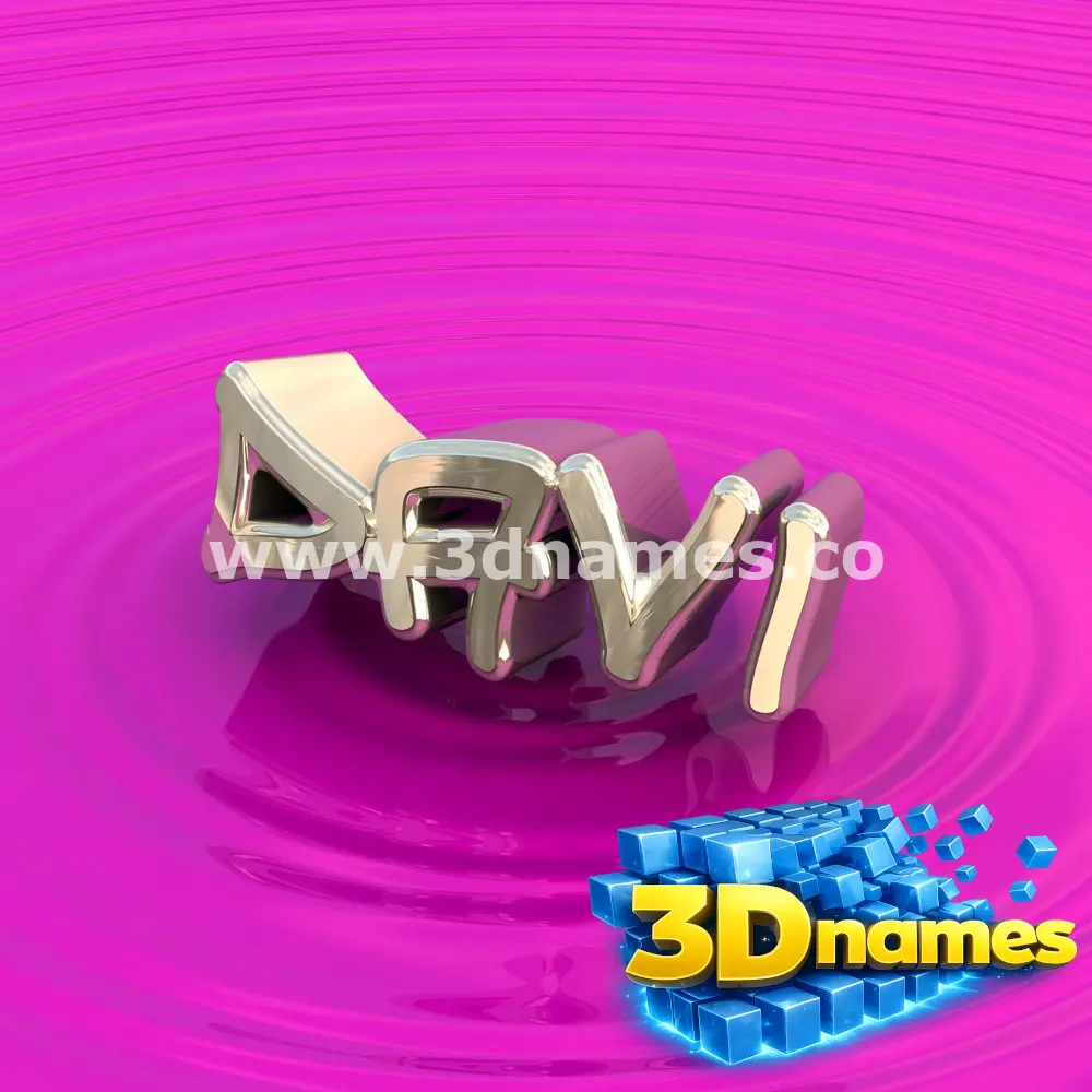 davi in Pink Graffiti style - 3D name wallpaper