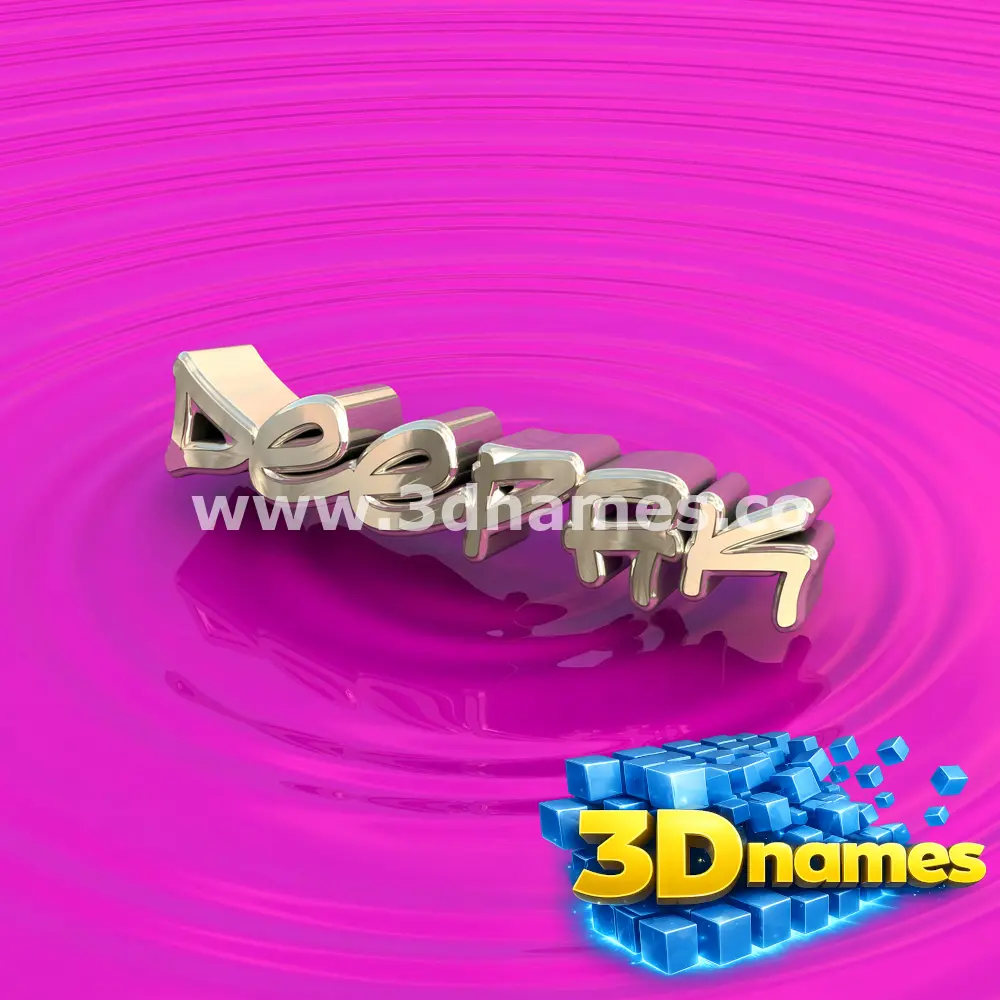 deepak in Pink Graffiti style - 3D name wallpaper