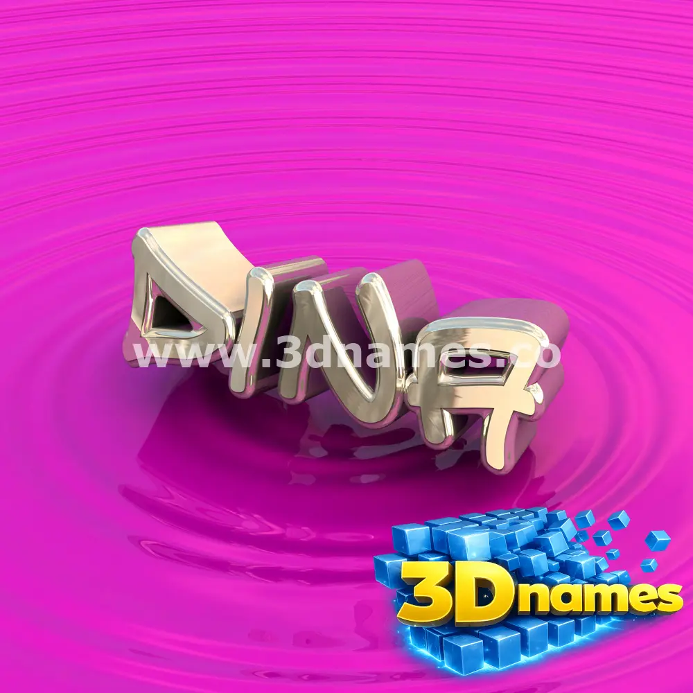 dina in Pink Graffiti style - 3D name wallpaper