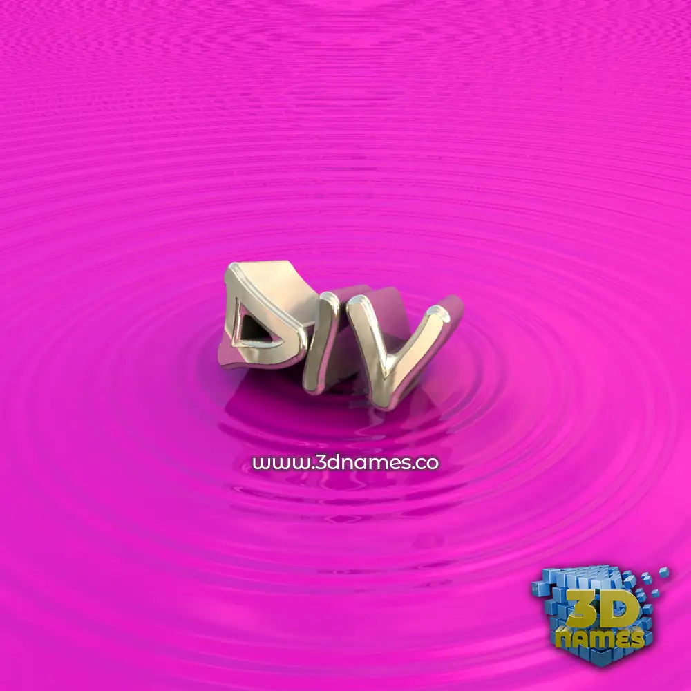 div in Pink Graffiti style - 3D name wallpaper