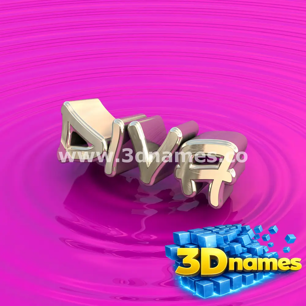 diva in Pink Graffiti style - 3D name wallpaper