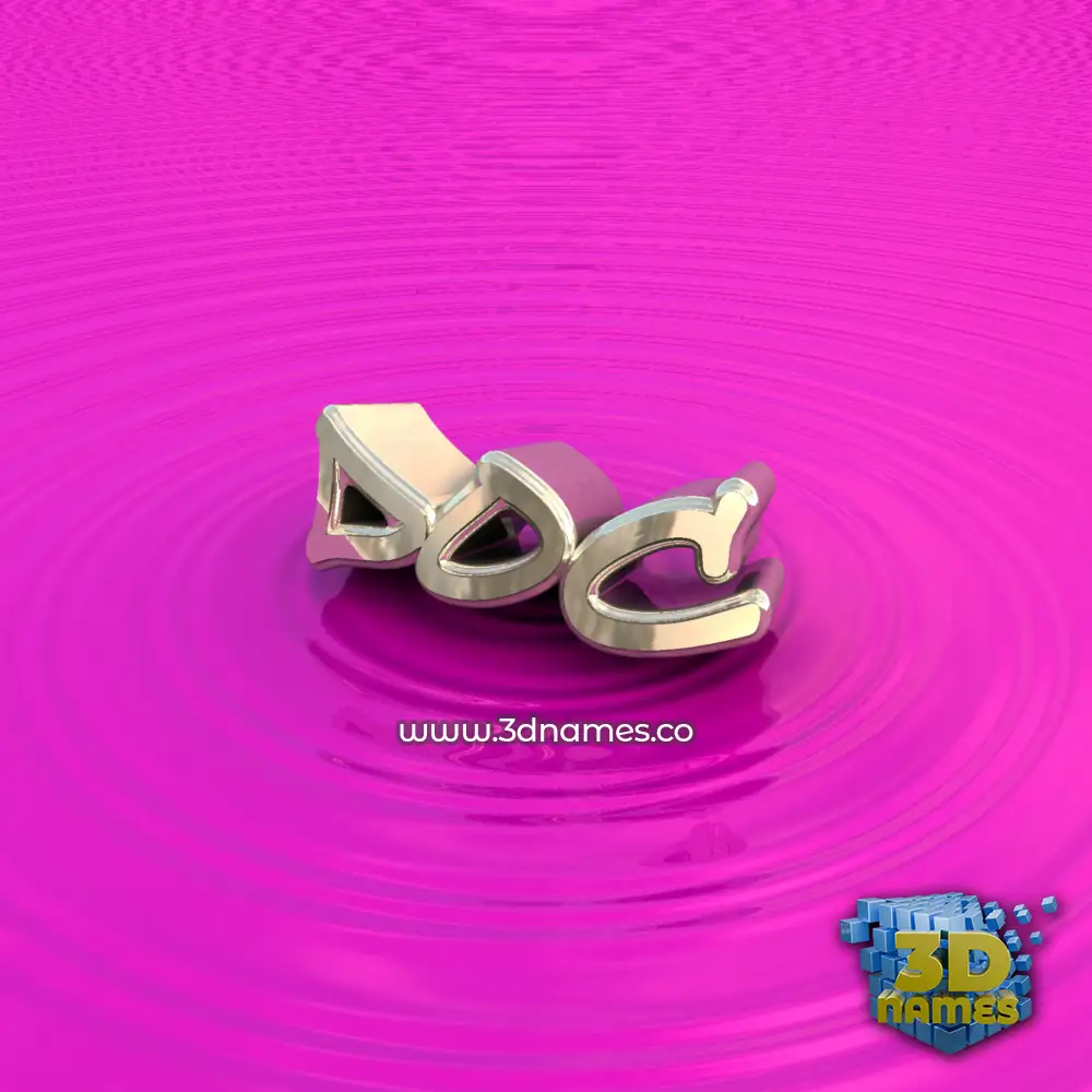 doc in Pink Graffiti style - 3D name wallpaper