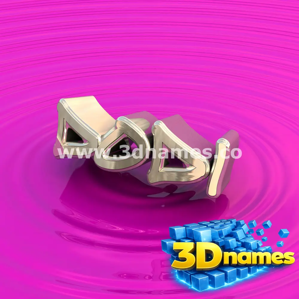 dodi in Pink Graffiti style - 3D name wallpaper