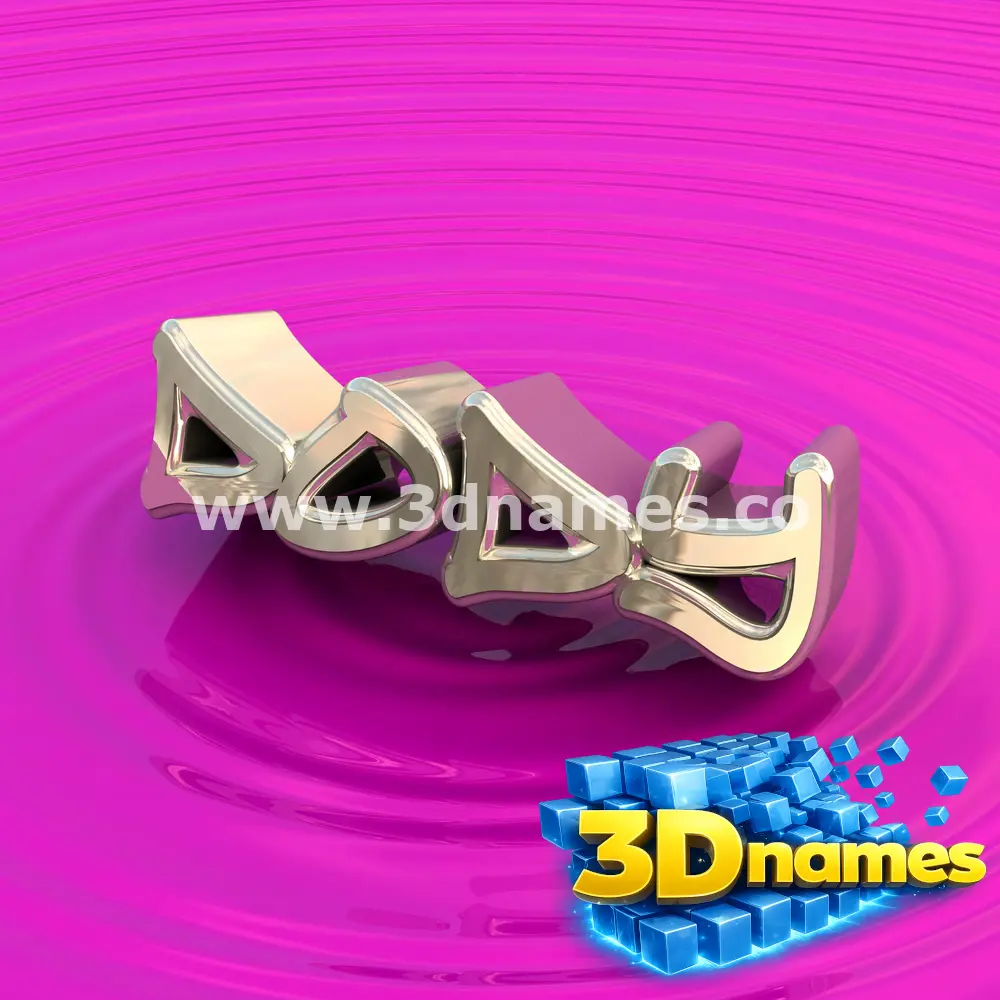 dody in Pink Graffiti style - 3D name wallpaper