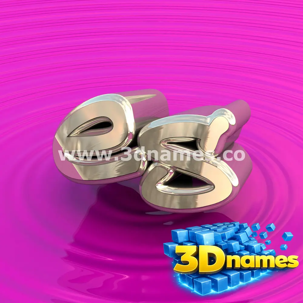 es in Pink Graffiti style - 3D name wallpaper