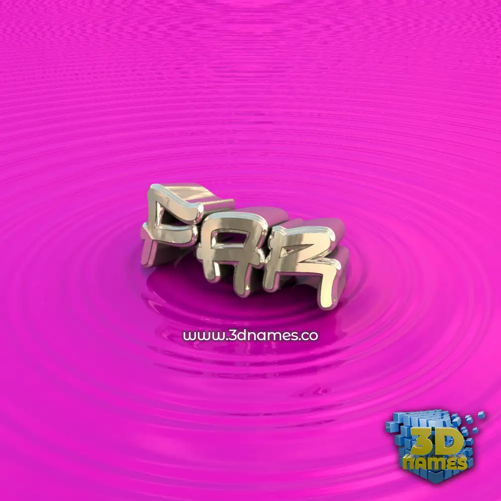 far in Pink Graffiti style - 3D name wallpaper