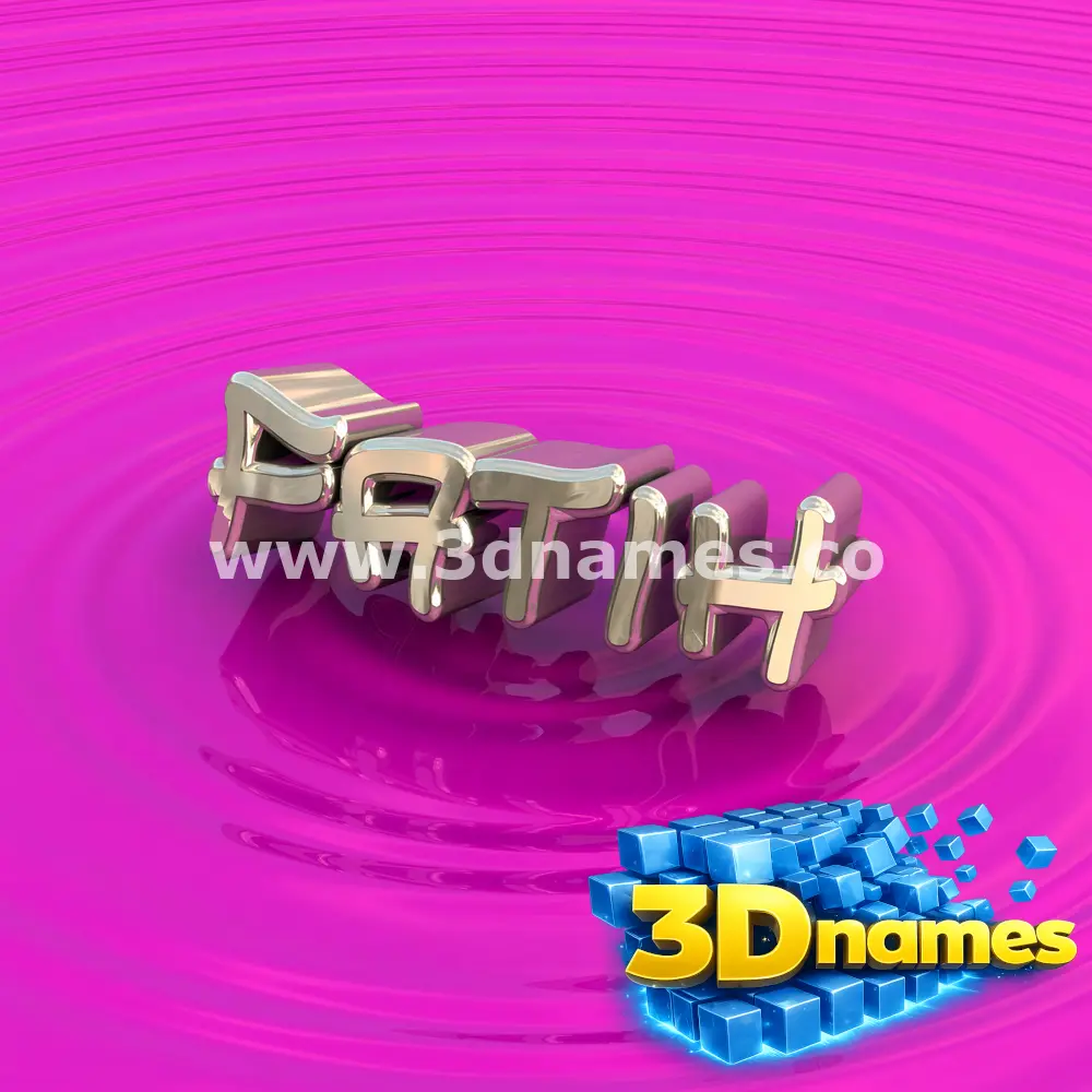 fatih in Pink Graffiti style - 3D name wallpaper