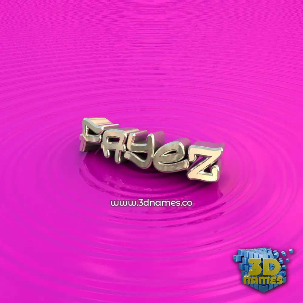 fayez in Pink Graffiti style - 3D name wallpaper