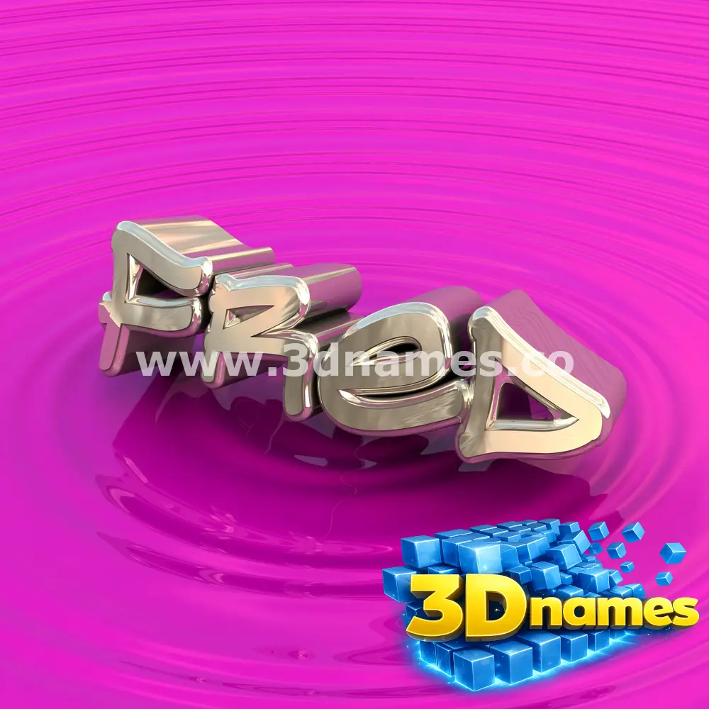 fred in Pink Graffiti style - 3D name wallpaper