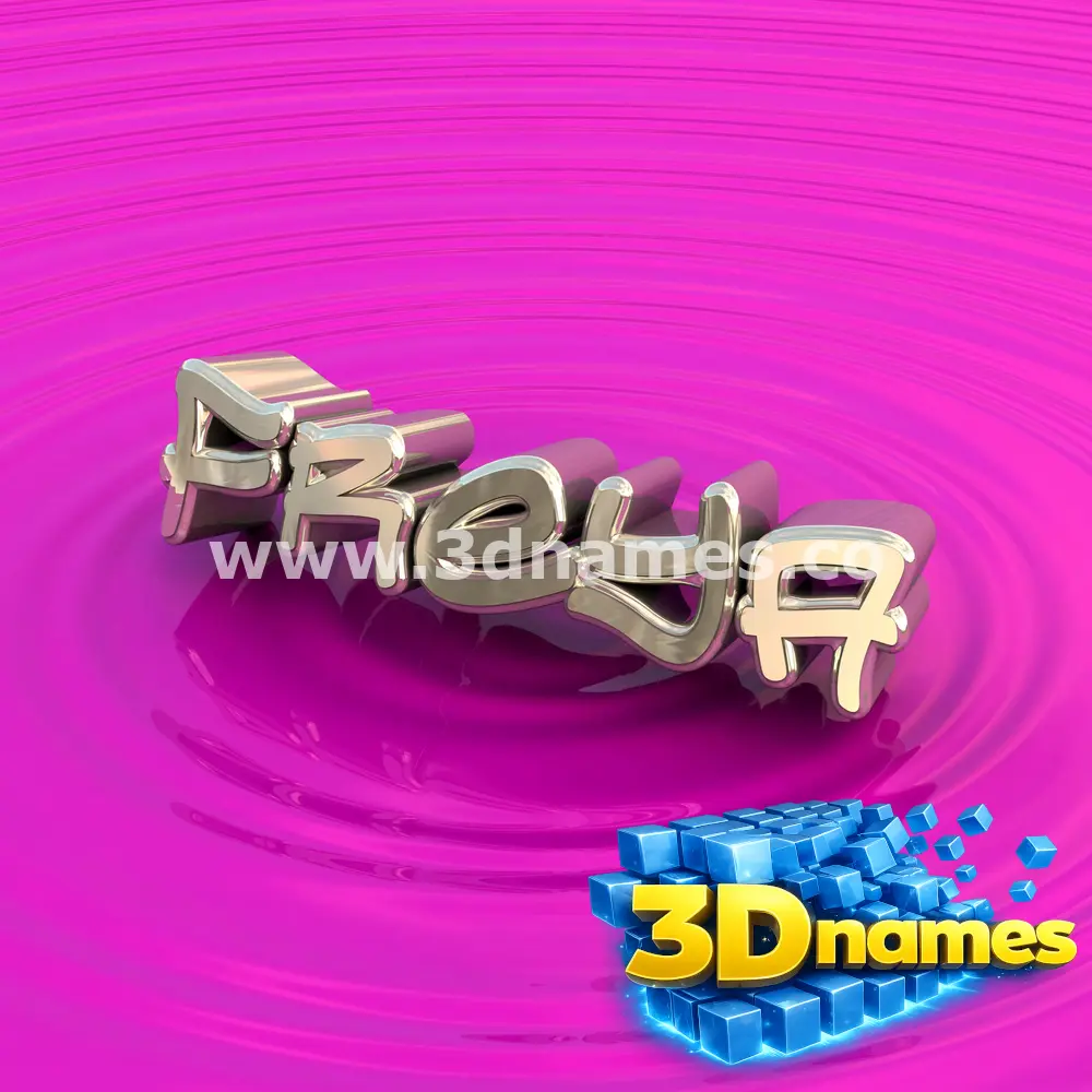 freya in Pink Graffiti style - 3D name wallpaper