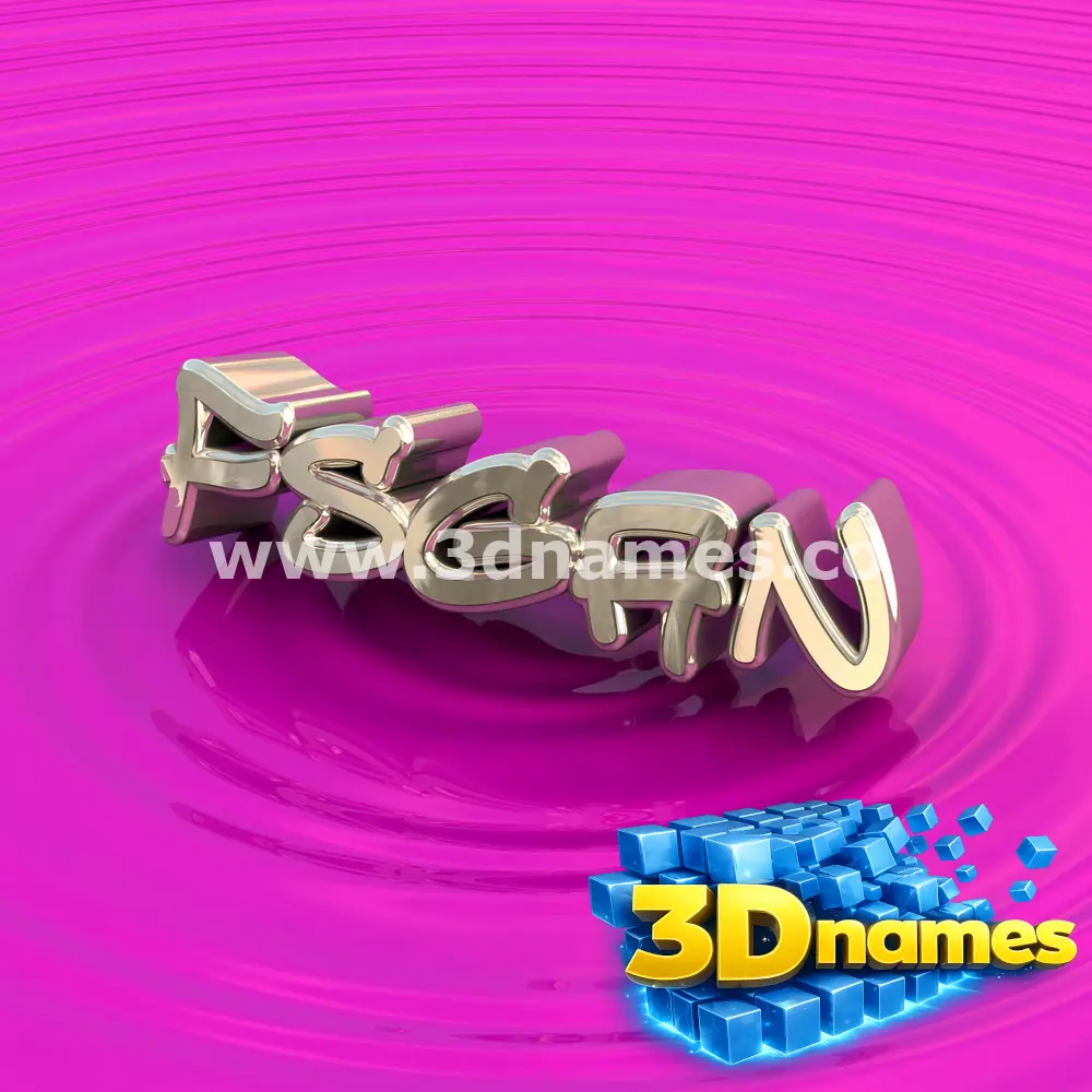 fsgan in Pink Graffiti style - 3D name wallpaper