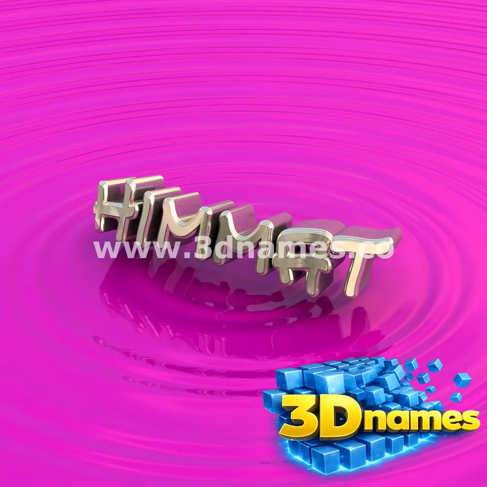 himmat in Pink Graffiti style - 3D name wallpaper