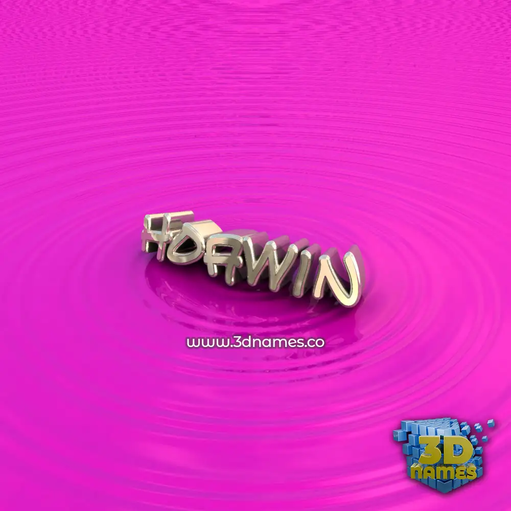 hoawin in Pink Graffiti style - 3D name wallpaper