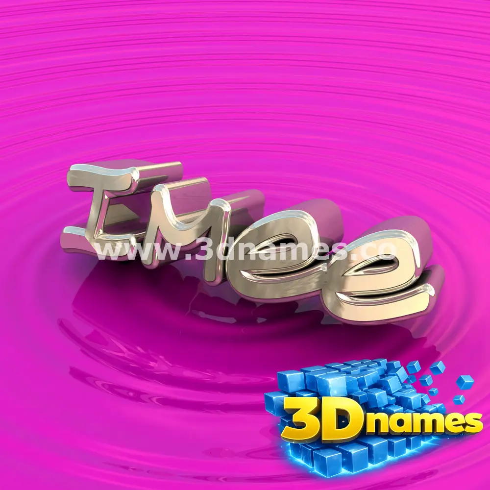 imee in Pink Graffiti style - 3D name wallpaper