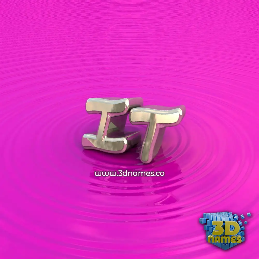 it in Pink Graffiti style - 3D name wallpaper