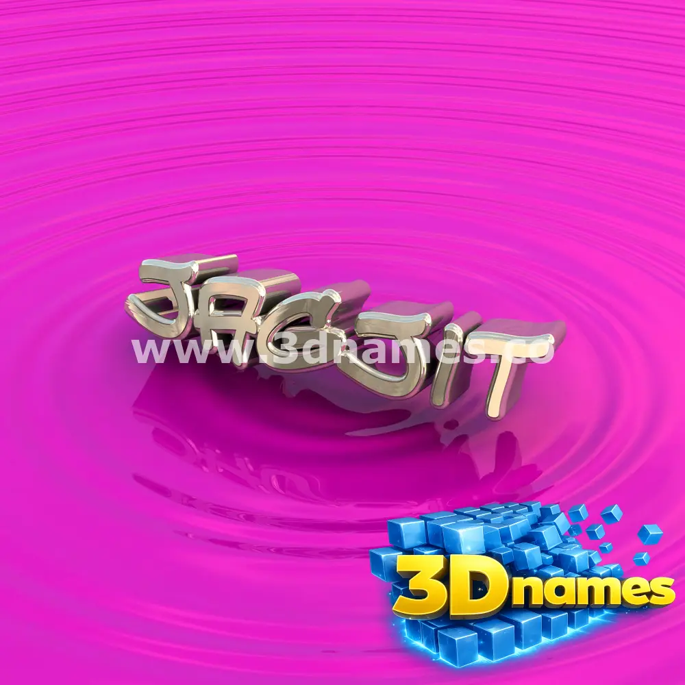 jagjit in Pink Graffiti style - 3D name wallpaper