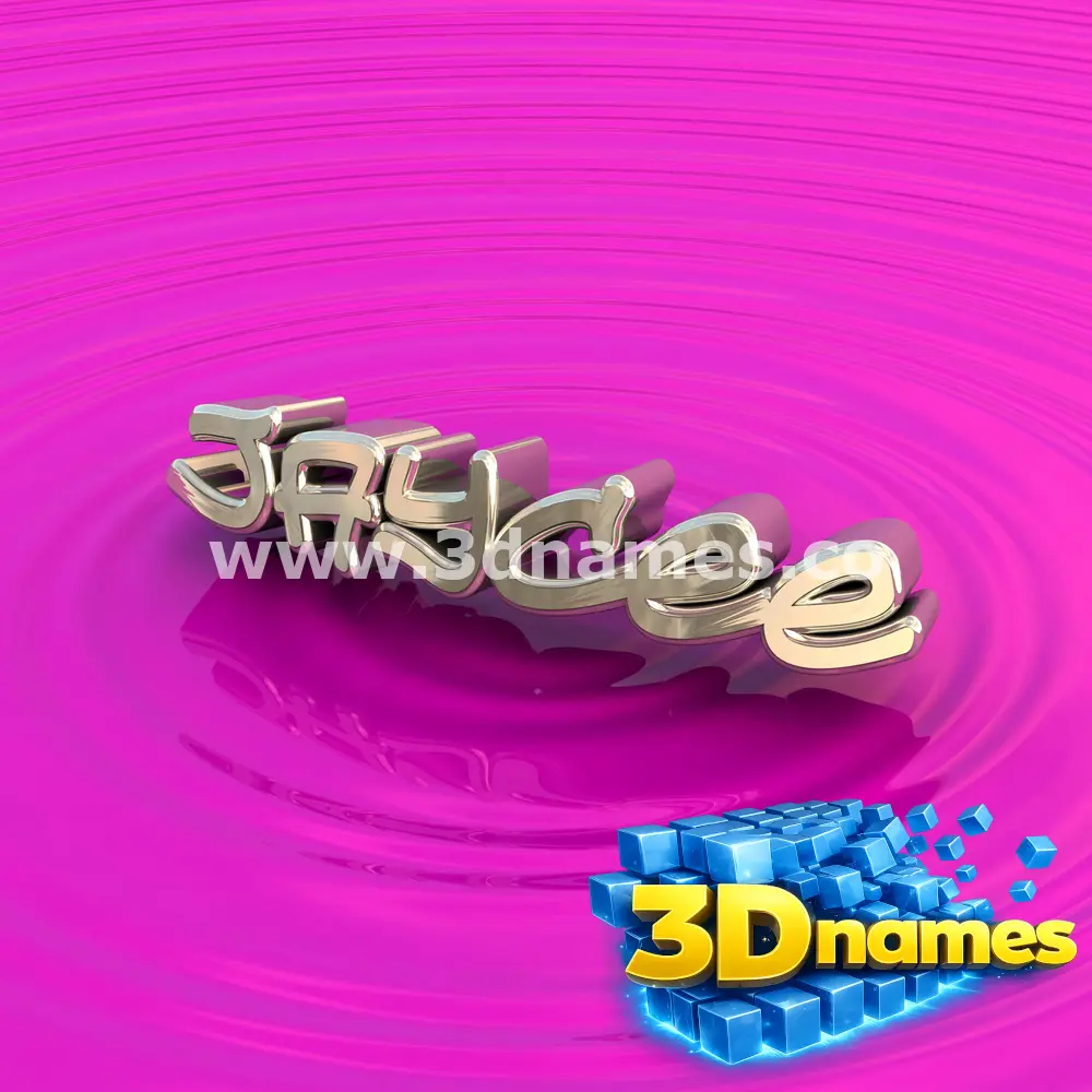 jaycee in Pink Graffiti style - 3D name wallpaper