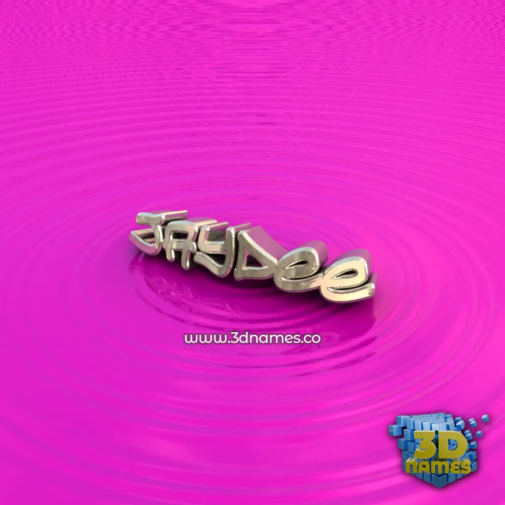 jaydee in Pink Graffiti style - 3D name wallpaper