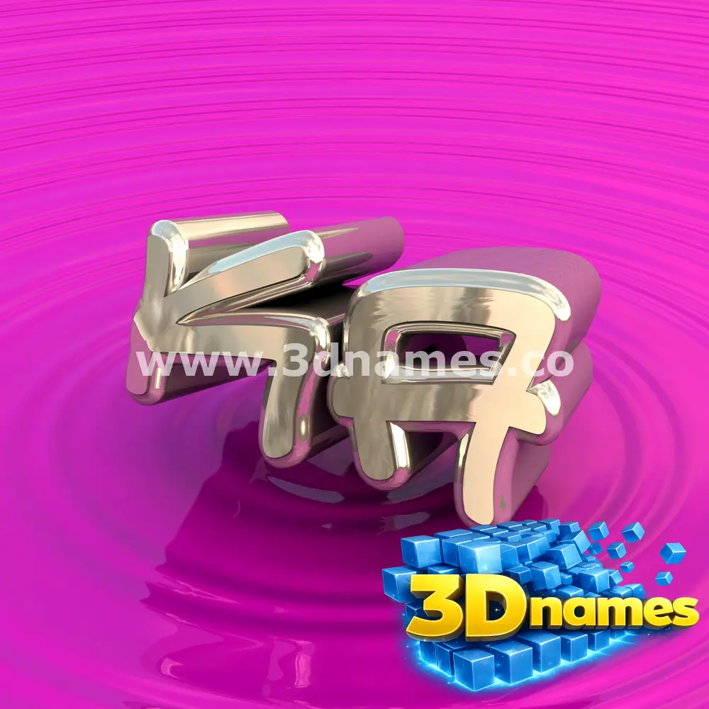 ka in Pink Graffiti style - 3D name wallpaper