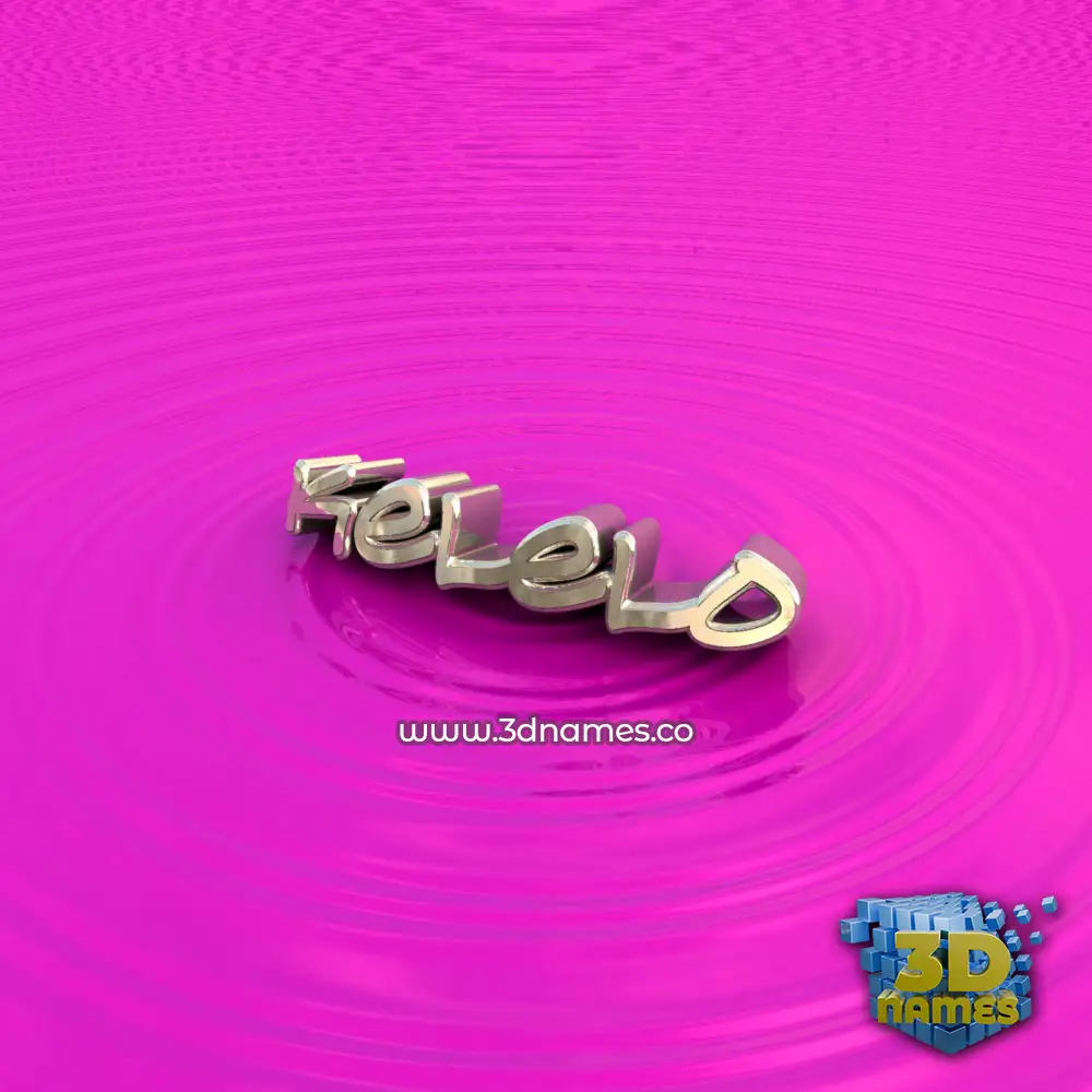 kelelo in Pink Graffiti style - 3D name wallpaper