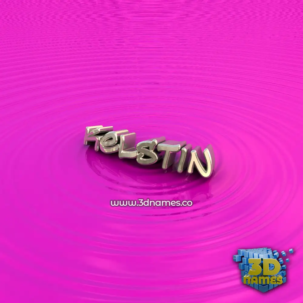 kelstin in Pink Graffiti style - 3D name wallpaper