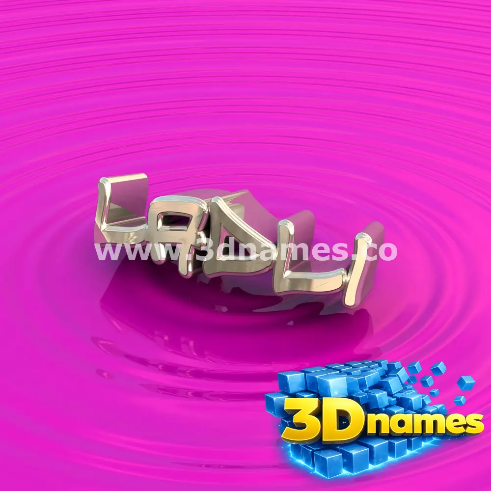 ladli in Pink Graffiti style - 3D name wallpaper