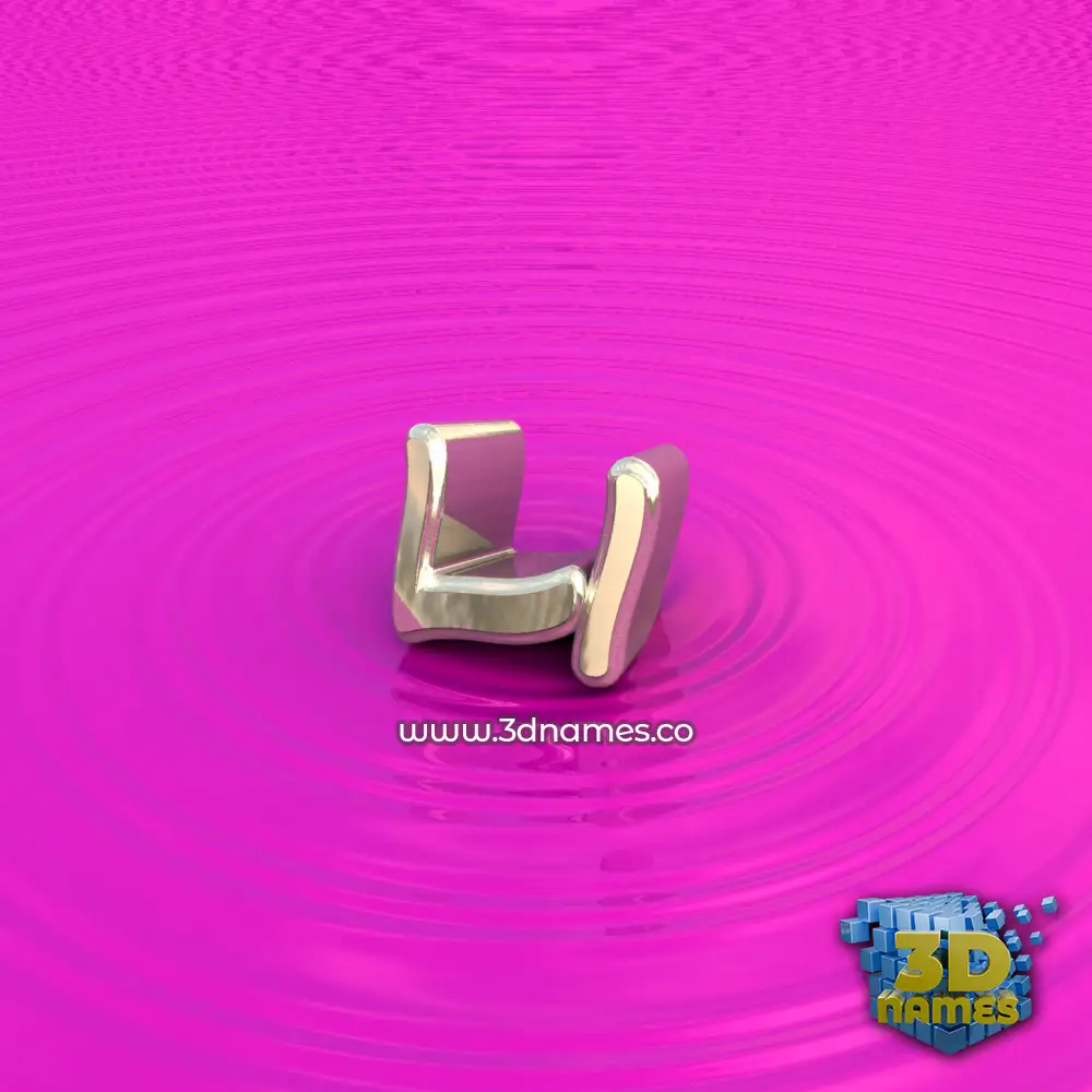 li in Pink Graffiti style - 3D name wallpaper