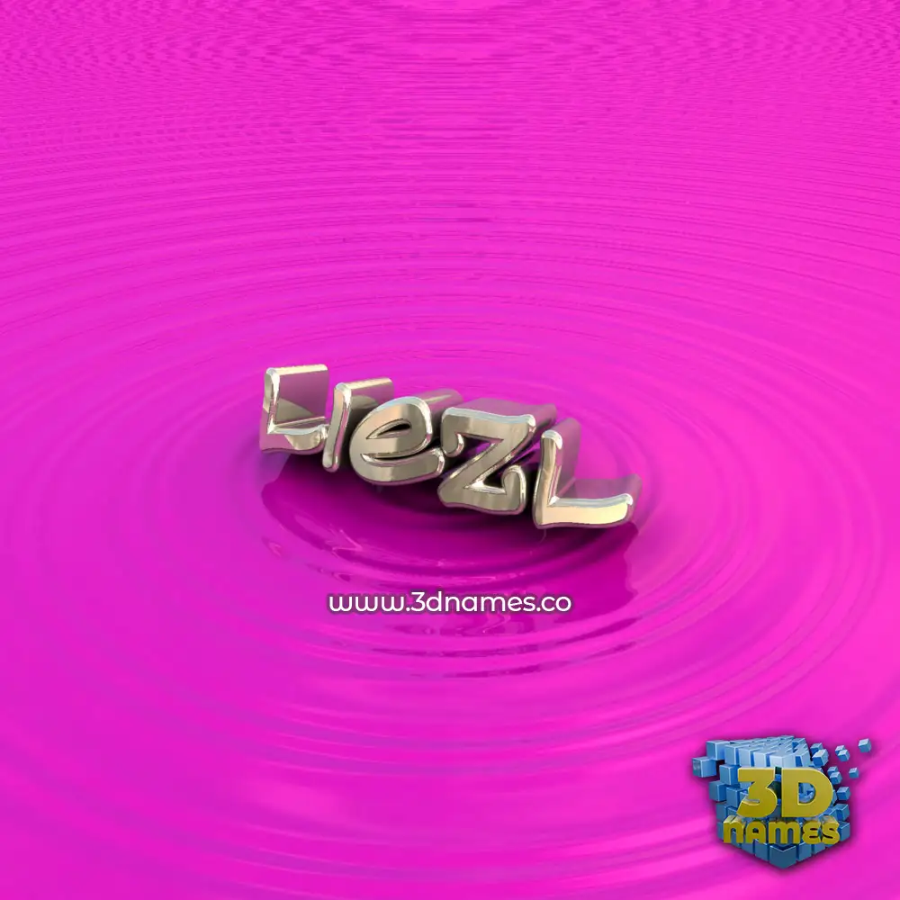 liezl in Pink Graffiti style - 3D name wallpaper