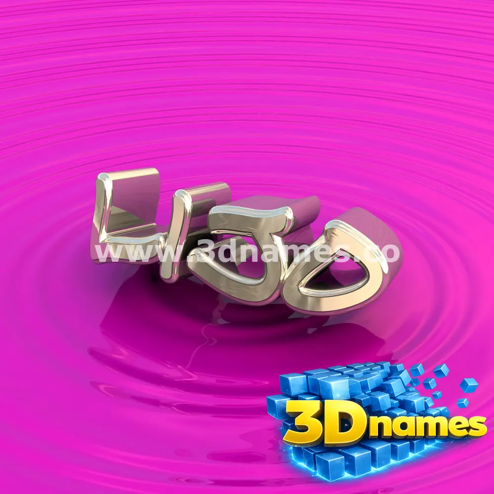 lijo in Pink Graffiti style - 3D name wallpaper