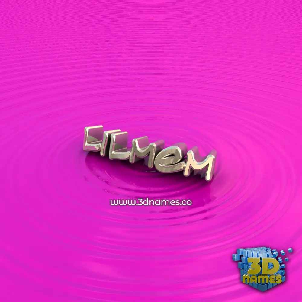 lilmem in Pink Graffiti style - 3D name wallpaper