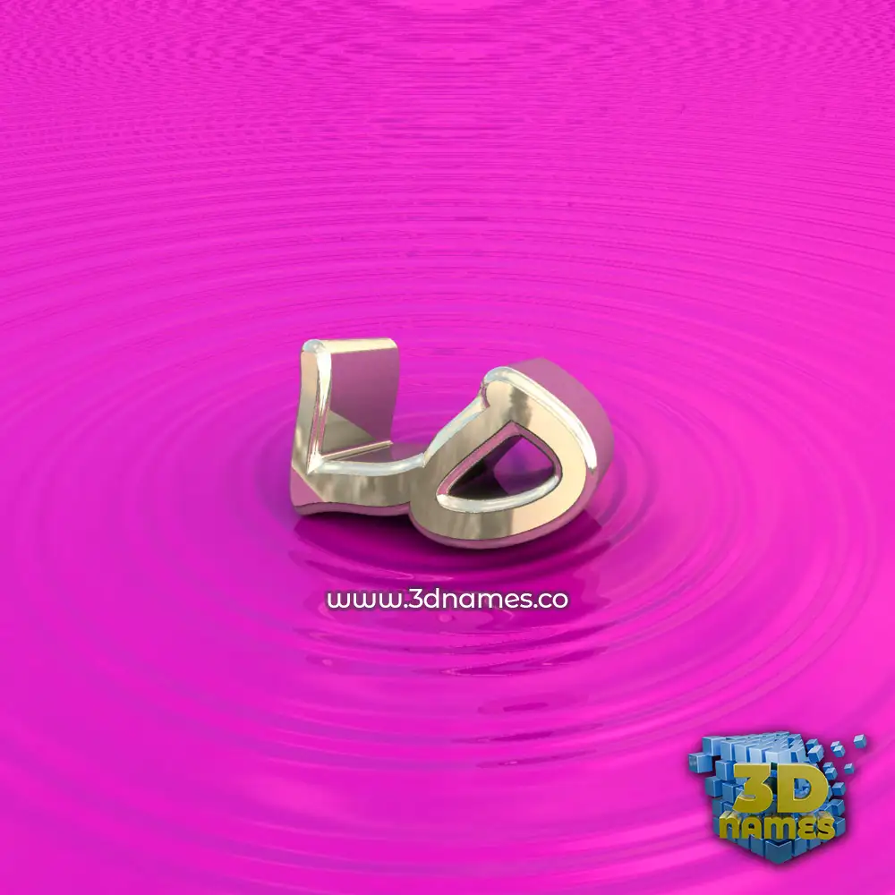 lo in Pink Graffiti style - 3D name wallpaper