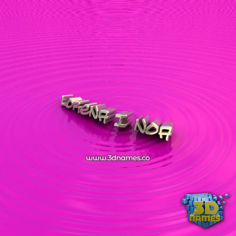 lorena i noa in Pink Graffiti style - 3D name wallpaper