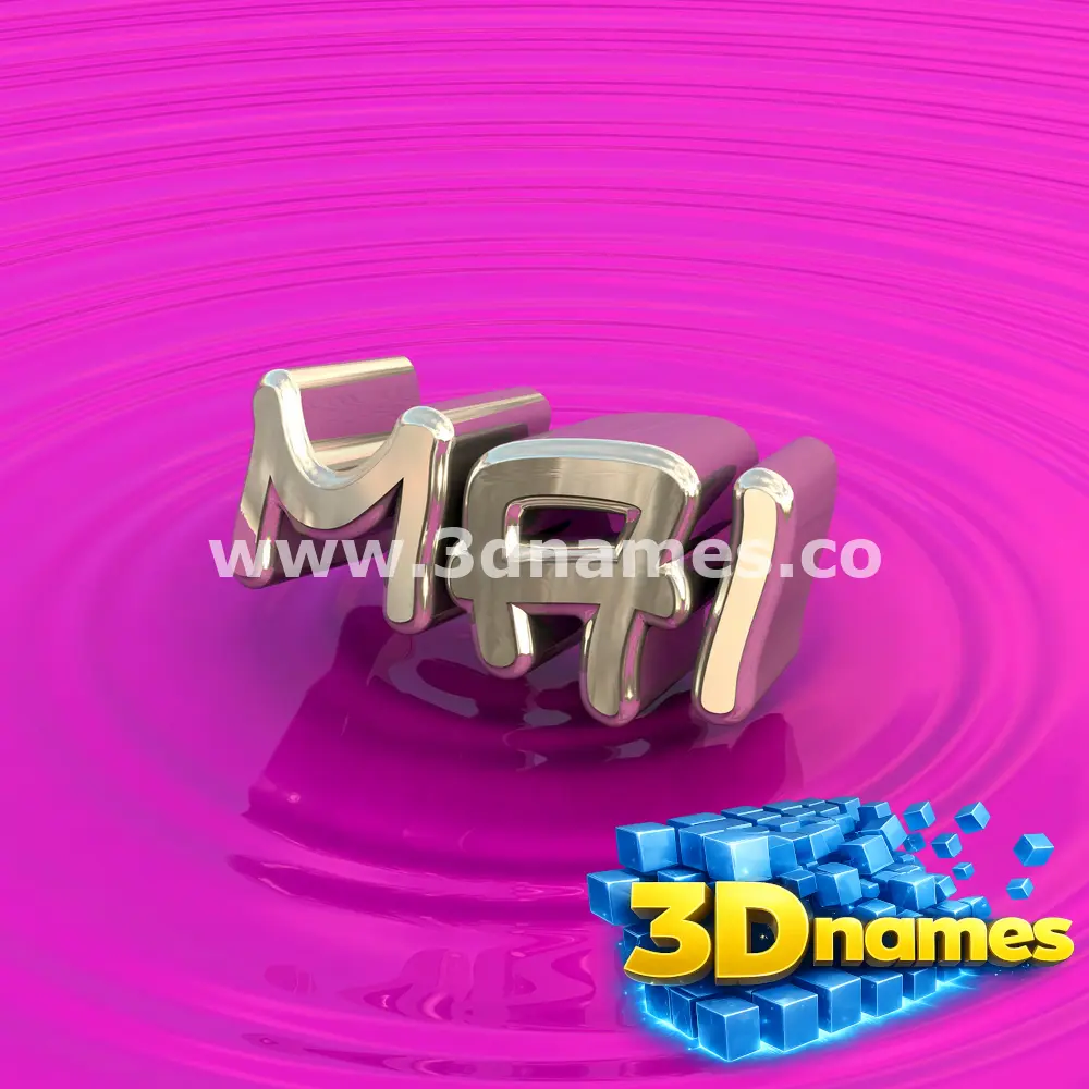 mai in Pink Graffiti style - 3D name wallpaper
