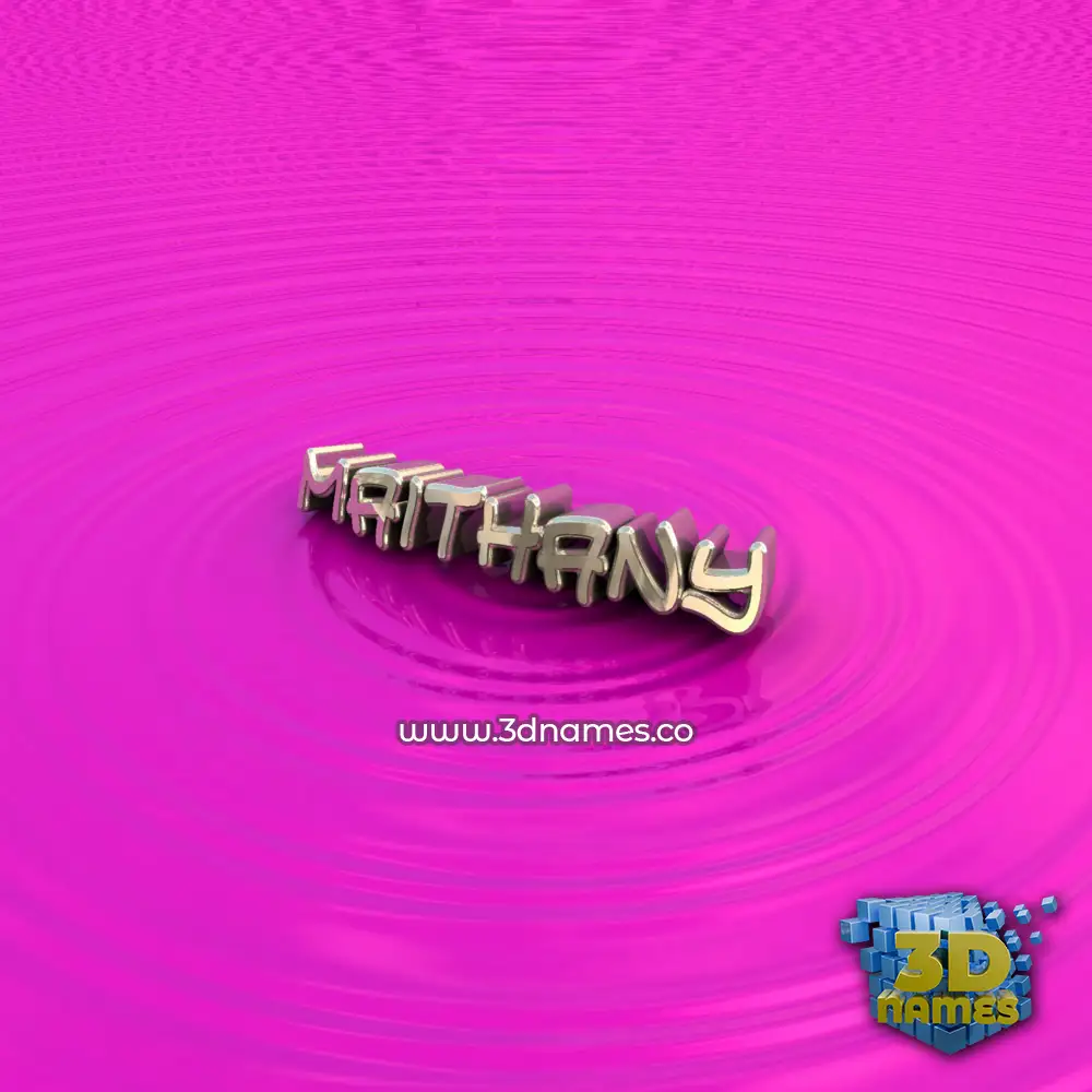 maithany in Pink Graffiti style - 3D name wallpaper