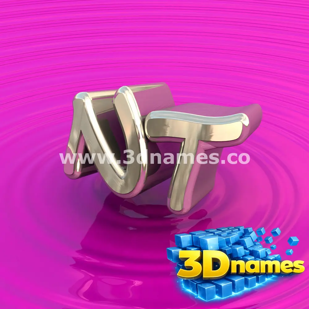 nt in Pink Graffiti style - 3D name wallpaper
