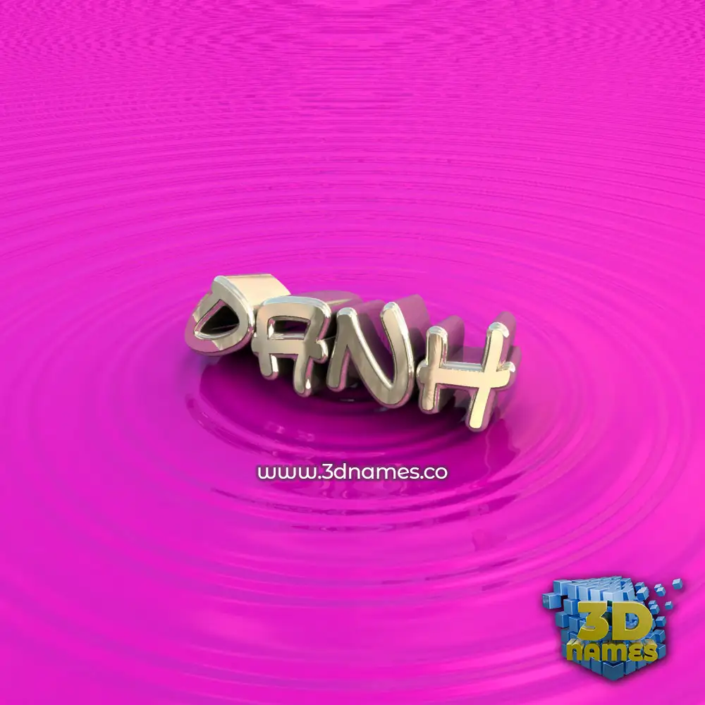 oanh in Pink Graffiti style - 3D name wallpaper