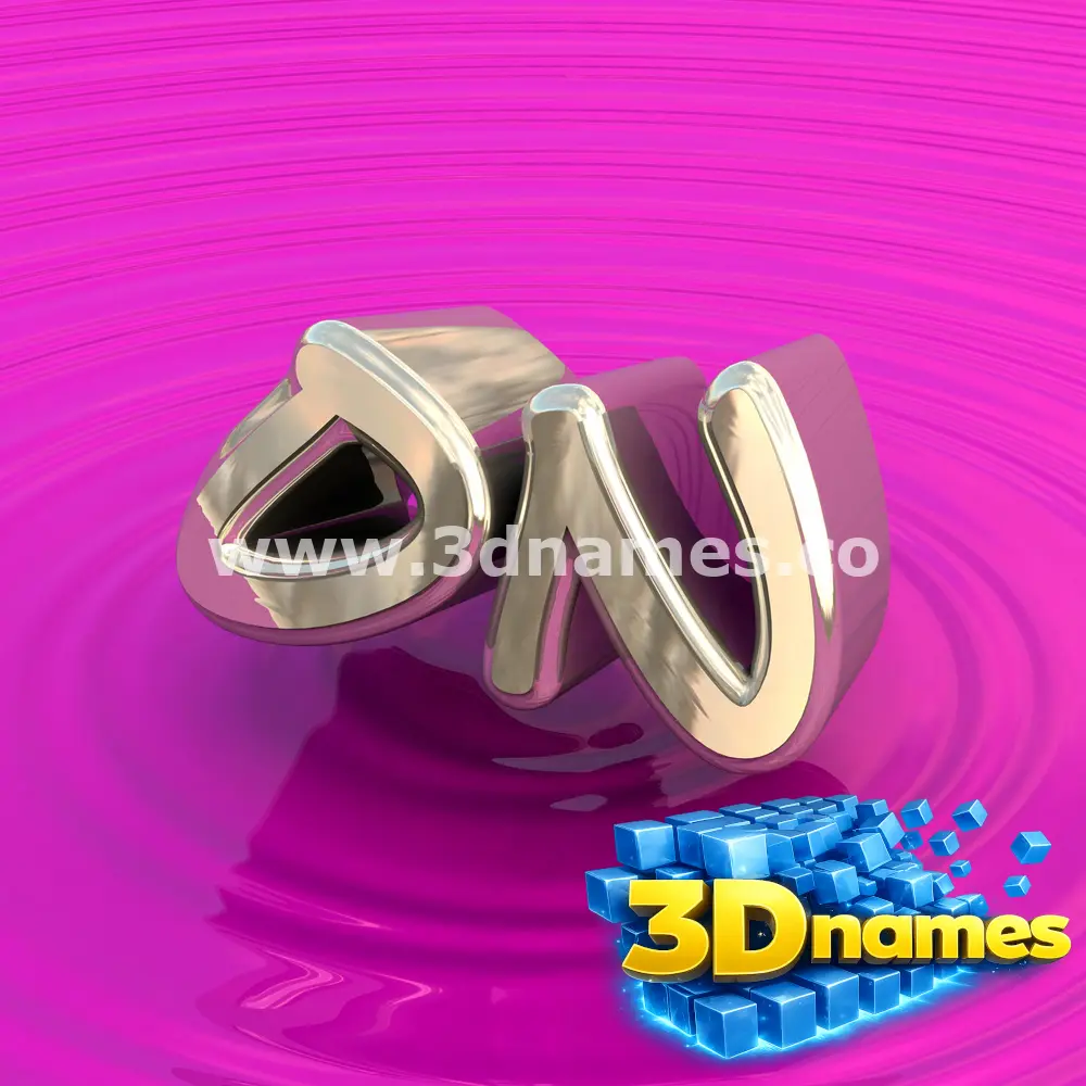 on in Pink Graffiti style - 3D name wallpaper
