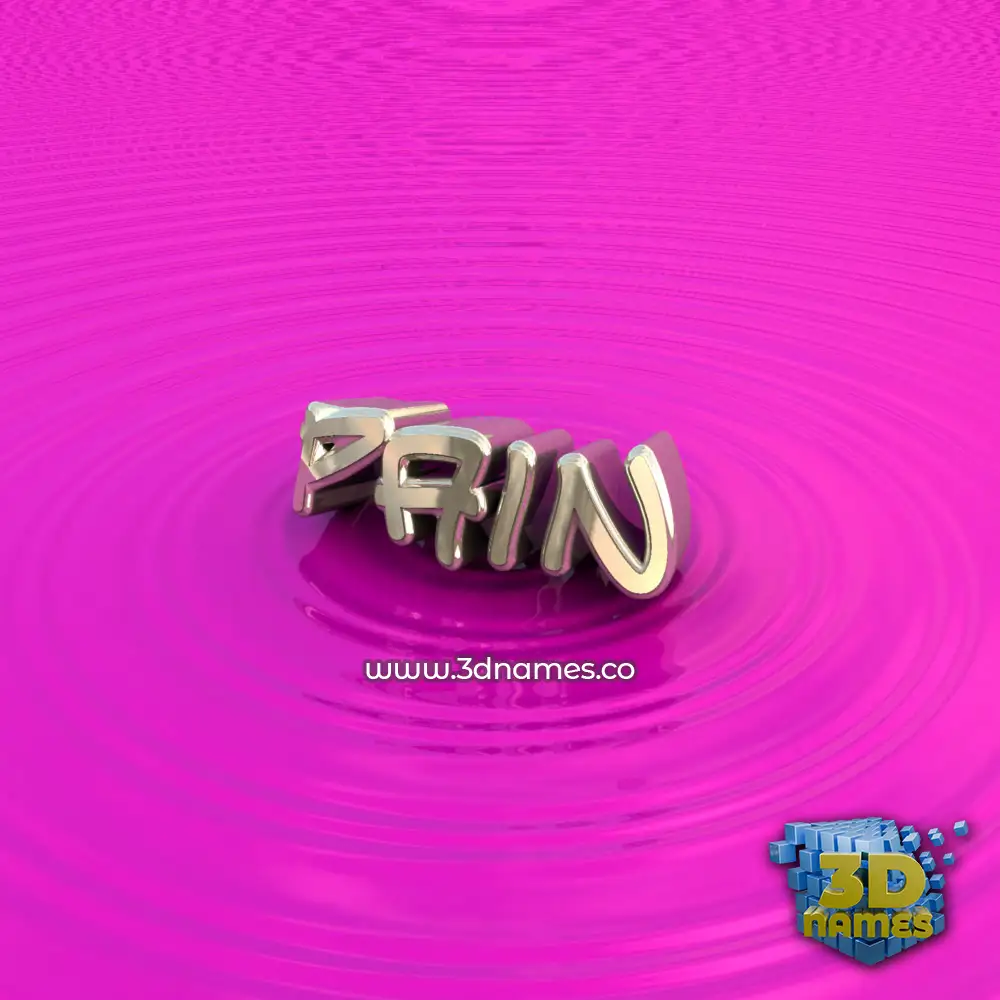 pain in Pink Graffiti style - 3D name wallpaper