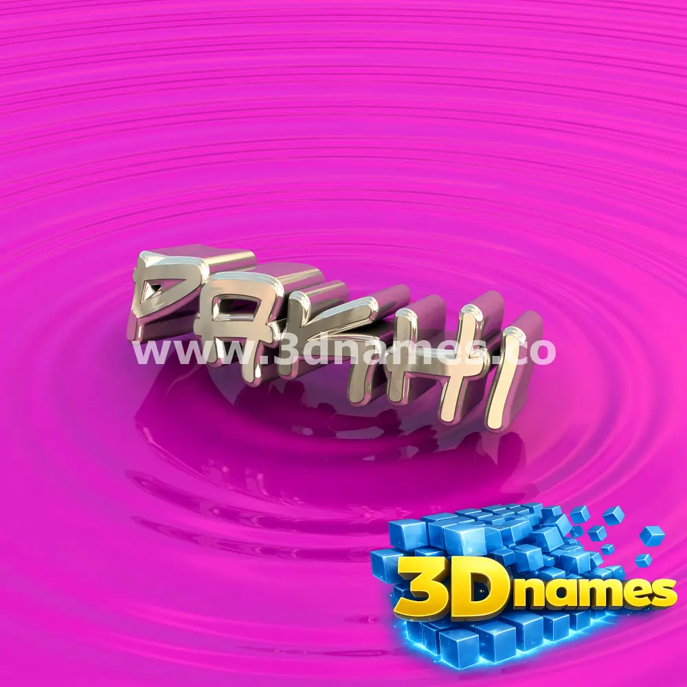 pakhi in Pink Graffiti style - 3D name wallpaper
