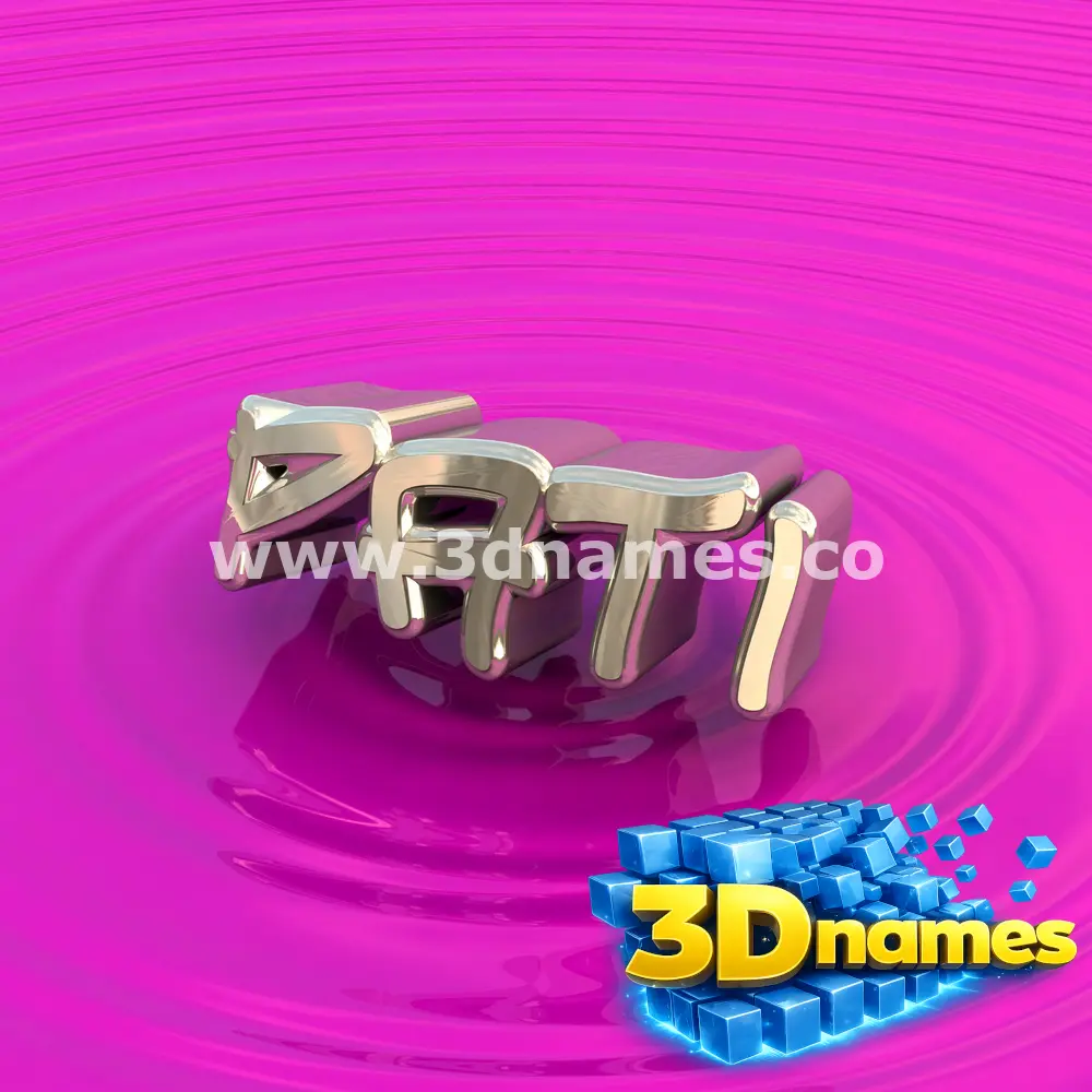 pati in Pink Graffiti style - 3D name wallpaper