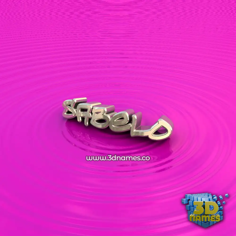 sabelo in Pink Graffiti style - 3D name wallpaper