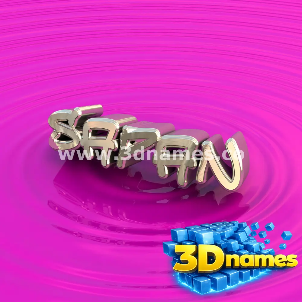 sapan in Pink Graffiti style - 3D name wallpaper