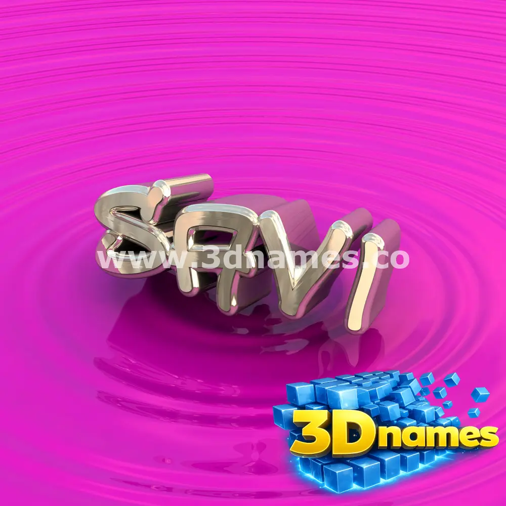 savi in Pink Graffiti style - 3D name wallpaper