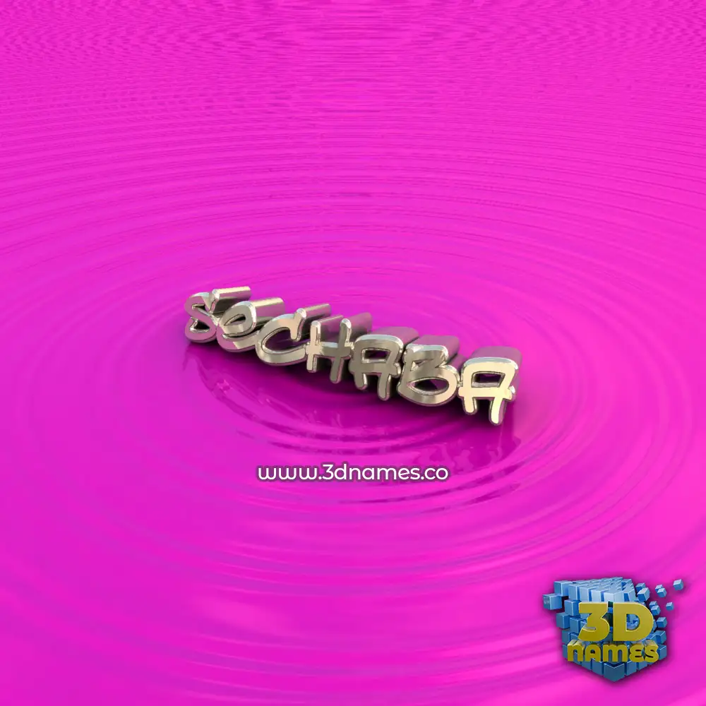 sechaba in Pink Graffiti style - 3D name wallpaper