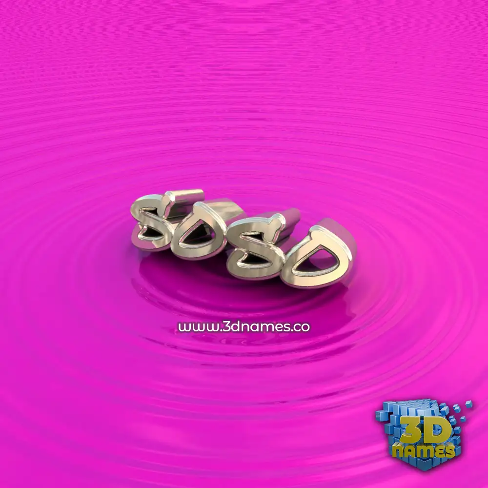 soso in Pink Graffiti style - 3D name wallpaper